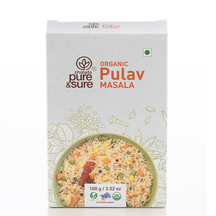 Organic Pulav Masala-100Gms - Phalada Pure & Sure