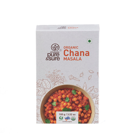 Organic Chana Masala-100Gms - Phalada Pure & Sure