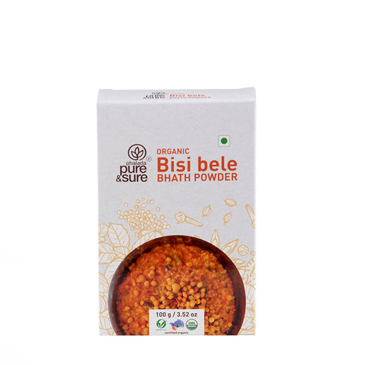 Organic Bisi Belebath Powder-100Gms - Phalada Pure & Sure