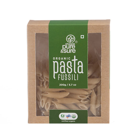 Organic Fusilli Pasta - Phalada Pure & Sure