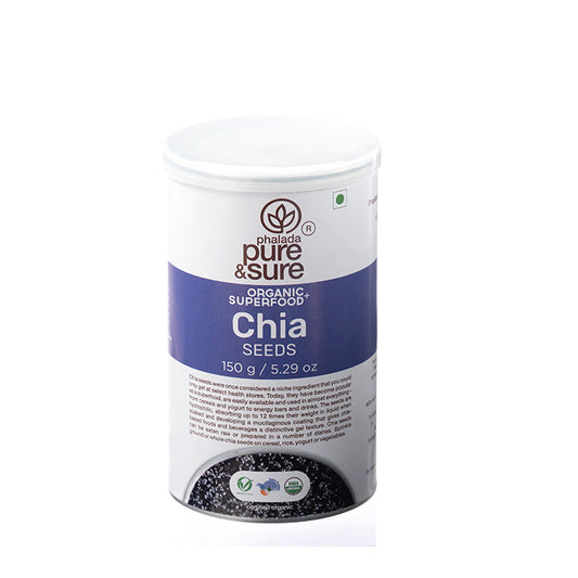 Organic Chia Seeds 150 Gms - Phalada Pure & Sure