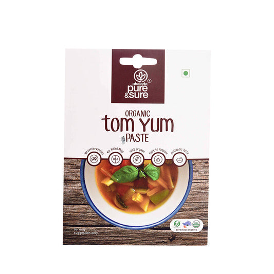 Organic Tom Yum Paste-50Gms - Phalada Pure & Sure