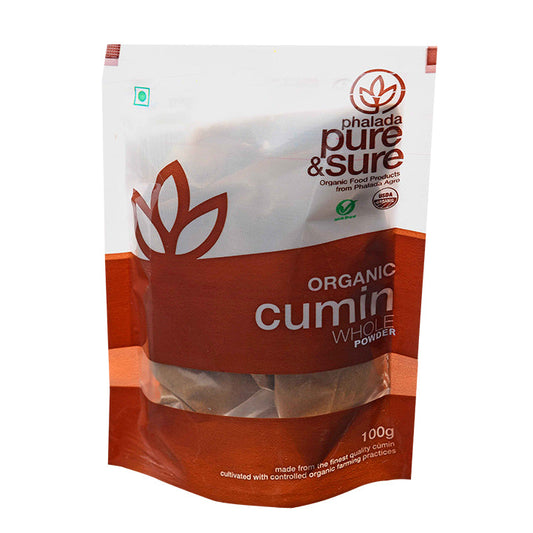 Organic Cumin Powder - 100 Gms - Phalada Pure & Sure
