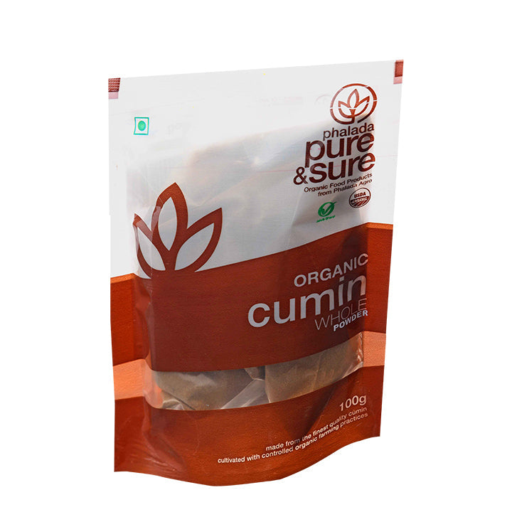 Organic Cumin Powder - 100 Gms - Phalada Pure & Sure