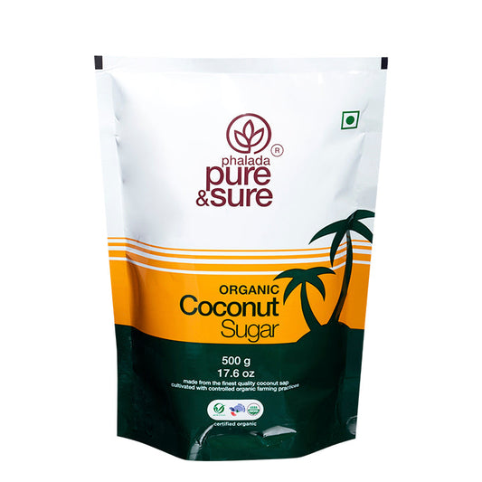 Organic Coconut Sugar-500Gms - Phalada Pure & Sure