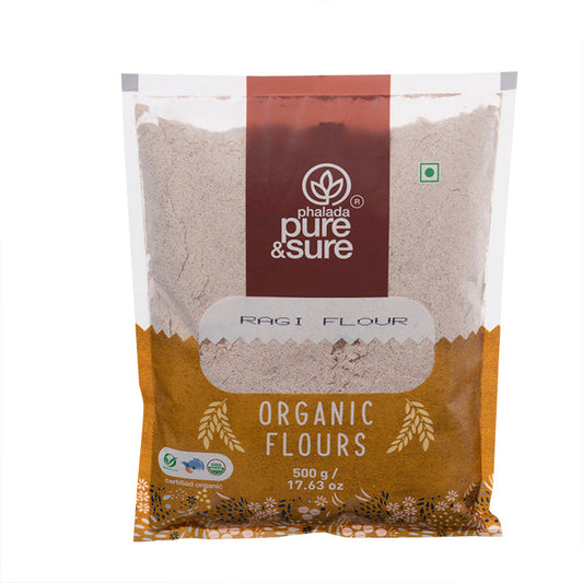 Organic Ragi Flour-500Gms - Phalada Pure & Sure
