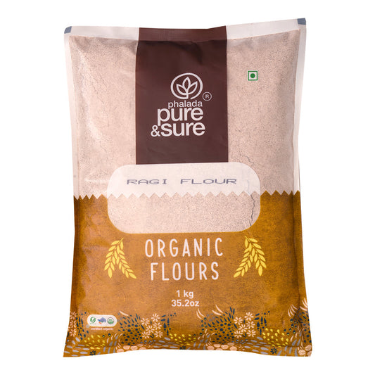 Organic Ragi Flour-1kg - Phalada Pure & Sure