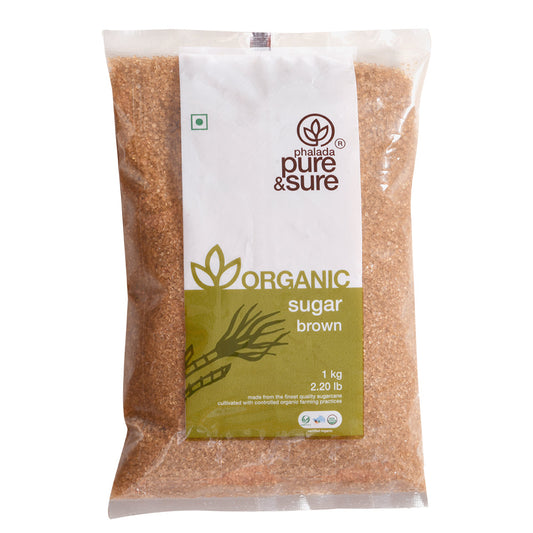 Organic Sugar Brown-1kg - Phalada Pure & Sure