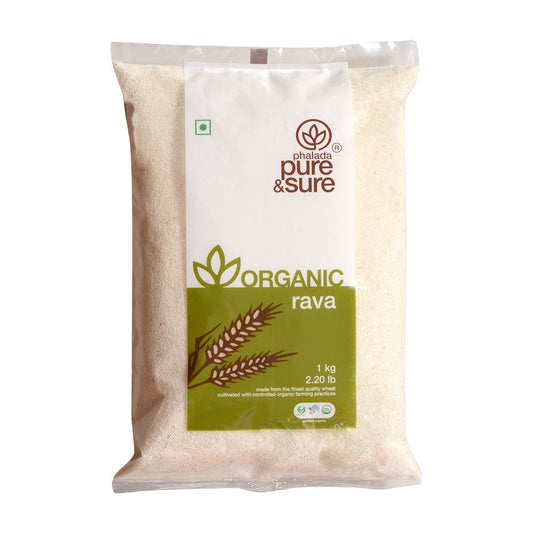 Organic Rava-1kg - Phalada Pure & Sure