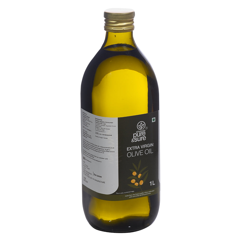 Organic Olive Oil -1 Ltr. - Phalada Pure & Sure