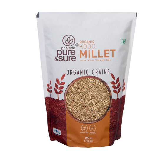 Organic Kodo Millet-500Gms - Phalada Pure & Sure