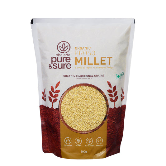 Organic Proso Millet-500Gms - Phalada Pure & Sure