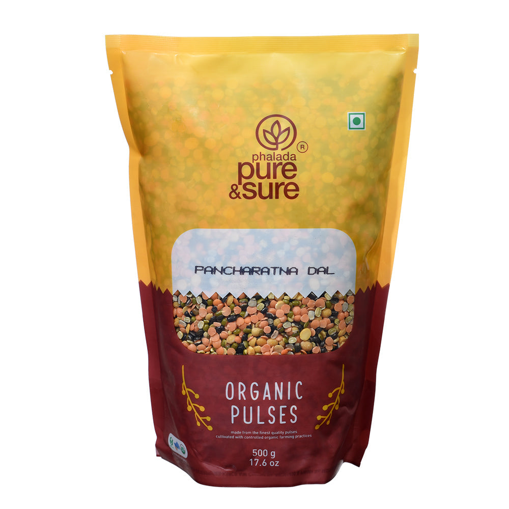 Organic Pancharatna Dal-500Gms - Phalada Pure & Sure