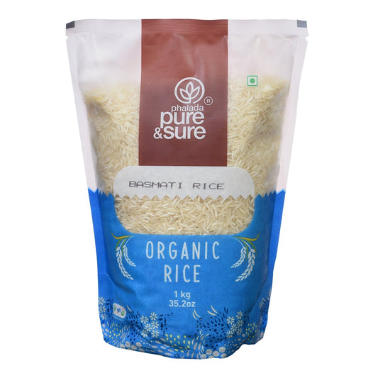 Organic Basmati Rice-1kg - Phalada Pure & Sure