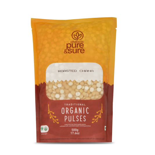 Organic Roasted Channa - 500 Gms - Phalada Pure & Sure