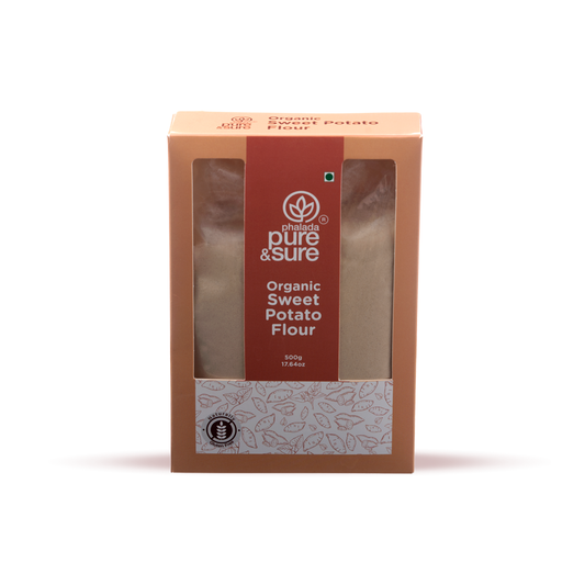 Organic Gluten-Free Sweet Potato flour - Phalada Pure & Sure