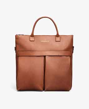 PREMIUM SUEDE BAG - BROWN